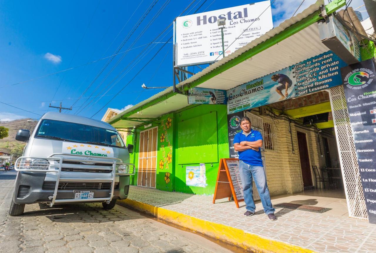 Hostal Los Chamos San Juan del Sur Exteriör bild