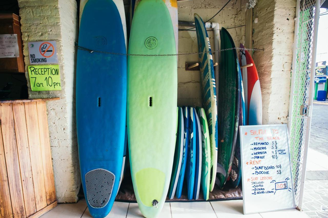 Hostal Los Chamos San Juan del Sur Exteriör bild